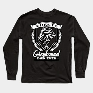 Greyhound Dad Long Sleeve T-Shirt